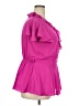 City Chic 100% Polyester Pink Short Sleeve Blouse Size 18 Plus (M) - photo 4