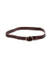 Eddie Bauer Burgundy Leather Belt Size 2X - photo 1