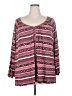 Chelsea Studio 100% Rayon Pink Long Sleeve Blouse Size 2X - photo 1