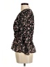 Allegra K 100% Polyester Black 3/4 Sleeve Blouse Size M - photo 5