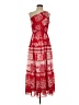 Taylor 100% Polyester Red Casual Dress Size 4 - photo 1