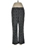 Harold's 100% Polyester Print Black Casual Pants Size 12 - photo 1
