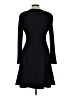 Theory Solid Black Cocktail Dress Size 12 - photo 2