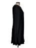 Theory Solid Black Cocktail Dress Size 12 - photo 4