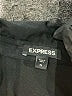 Express 100% Polyester Black Long Sleeve Blouse Size XL - photo 7