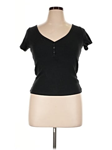 Hollister Short Sleeve Henley (view 1)