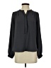 Brochu Walker 100% Polyester Gray Long Sleeve Blouse Size XS - photo 1