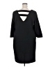 BB Dakota Solid Black Casual Dress Size 2X - photo 2