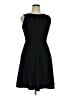 AGB Solid Black Cocktail Dress Size 14 - photo 1
