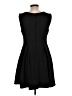 Emerald Sundae Solid Black Cocktail Dress Size L - photo 2
