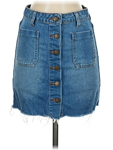 BDG Denim Skirt (view 1)