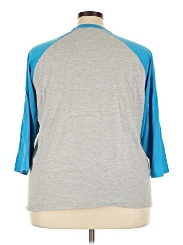 Hanes 3/4 Sleeve Top (view 2)