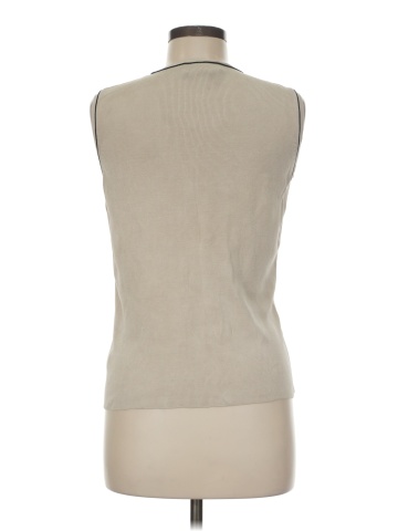 Lauren by Ralph Lauren Sleeveless Silk Top (view 2)