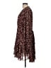 hailee c 100% Polyester Animal Print Burgundy Cocktail Dress Size L - photo 5