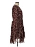 hailee c 100% Polyester Animal Print Burgundy Cocktail Dress Size L - photo 4