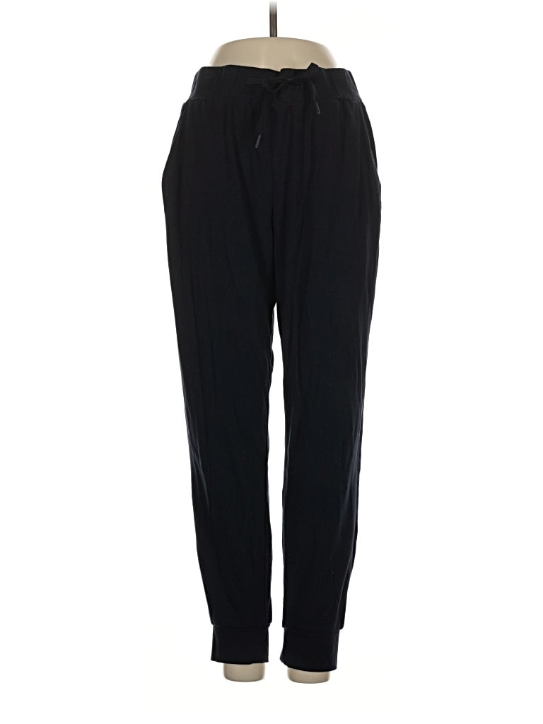 Pre-owned Cozy Earth Track Pants In Black
