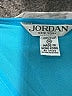 Jordan 100% Silk Teal Short Sleeve Top Size 7 - 8 - photo 7