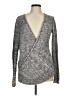 Free People Gray Long Sleeve Top Size M - photo 1