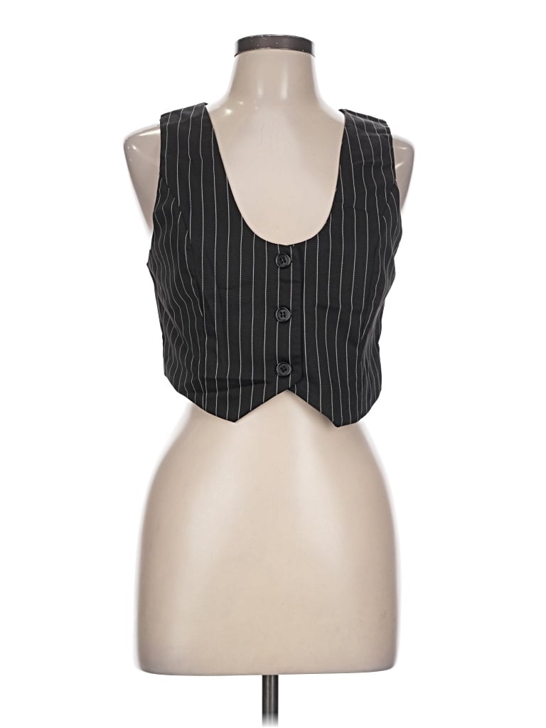 Pre-owned Shein Vest In Black