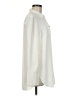 Chico's 100% Polyester Solid Ivory Long Sleeve Blouse Size Med (1) - photo 4