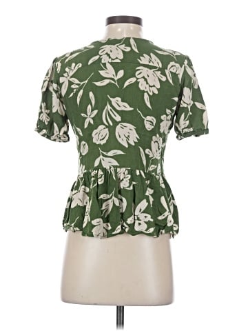 Only Short Sleeve Blouse (view 2)