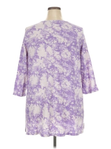Woman Within 3/4 Sleeve T-Shirt (view 2)