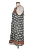 THML 100% Rayon Print Black Casual Dress Size L - photo 5