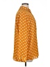 Primark 100% Polyester Polka Dots Orange Long Sleeve Blouse Size 16 - photo 4