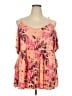 Torrid Orange Sleeveless Blouse Size 3X Plus (3) - photo 1