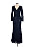 Xscape Blue Cocktail Dress Size 6 - photo 1