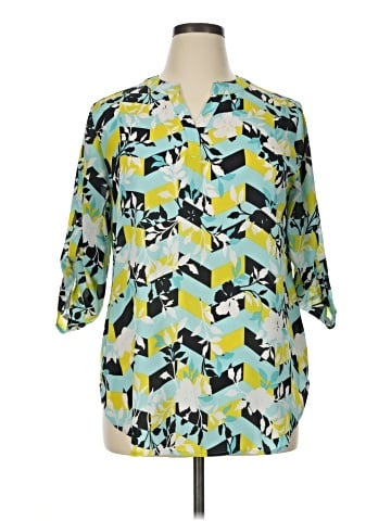 C established 1946 3/4 Sleeve Blouse (view 1)