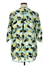 C established 1946 100% Polyester Print Teal 3/4 Sleeve Blouse Size 14 - photo 2