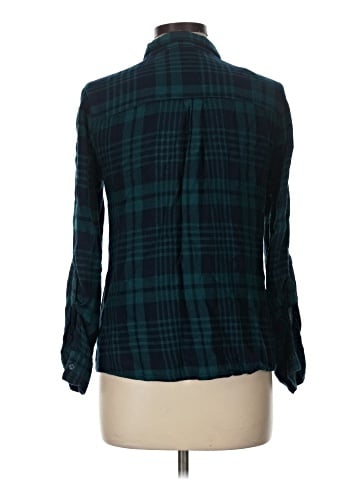 Francesca's Long Sleeve Button-Down Shirt (view 2)