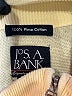 Jos. A. Bank 100% Cotton Solid Yellow Pullover Sweater Size L - photo 7