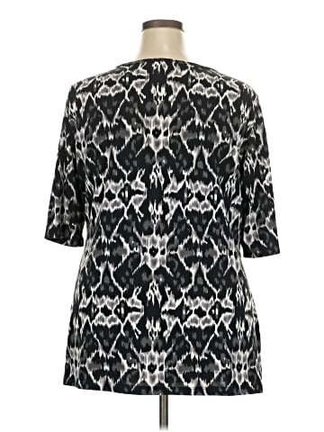 Lucie Lu 3/4 Sleeve Blouse (view 2)