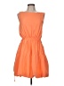 Jonathan Simkhai 100% Polyester Solid Orange Casual Dress Size 8 - photo 1