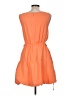 Jonathan Simkhai 100% Polyester Solid Orange Casual Dress Size 8 - photo 2