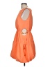 Jonathan Simkhai 100% Polyester Solid Orange Casual Dress Size 8 - photo 5