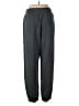 Lou & Grey Solid Gray Track Pants Size M - photo 2
