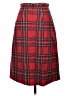 Pendleton 100% Virgin Wool Plaid Red Wool Skirt Size 0 - photo 2