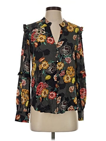 Vineet Bahl Long Sleeve Blouse (view 1)