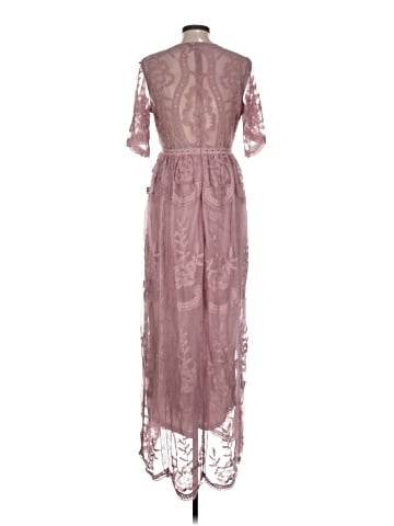 Pink Blush Cocktail Dress (view 2)