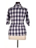 Decree Plaid Purple 3/4 Sleeve Button-Down Shirt Size XL - photo 2