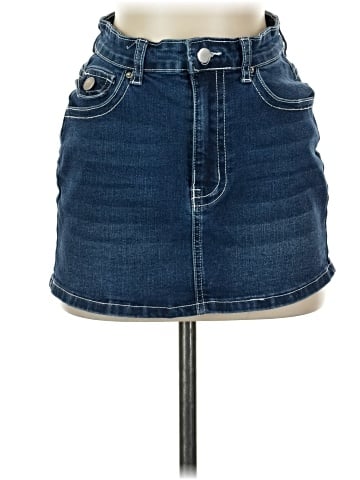 Shein Denim Skirt (view 1)