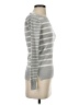 T/o Sweaters Stripes Gray Pullover Sweater Size XS - photo 4