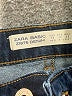 Zara Basic Polka Dots Blue Jeans Size 6 - photo 7