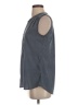 Kenar 100% Polyester Gray Sleeveless Blouse Size S - photo 5