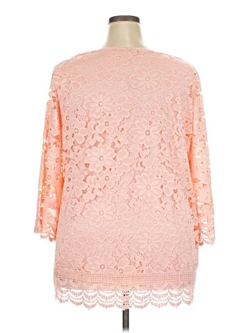 Investments 3/4 Sleeve Blouse (view 2)