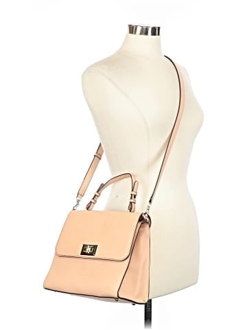Karl Lagerfeld Paris Leather Satchel (view 2)