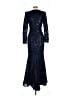 Xscape Blue Cocktail Dress Size 6 - photo 2